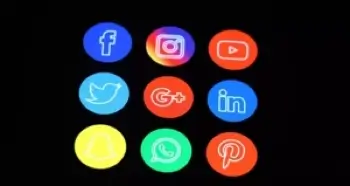 Facebook and other social media icons