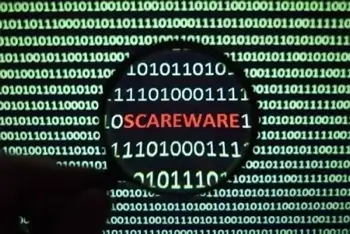Scareware located in code