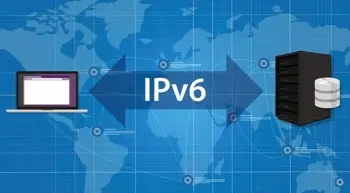 IPv6 address transfer graphic
